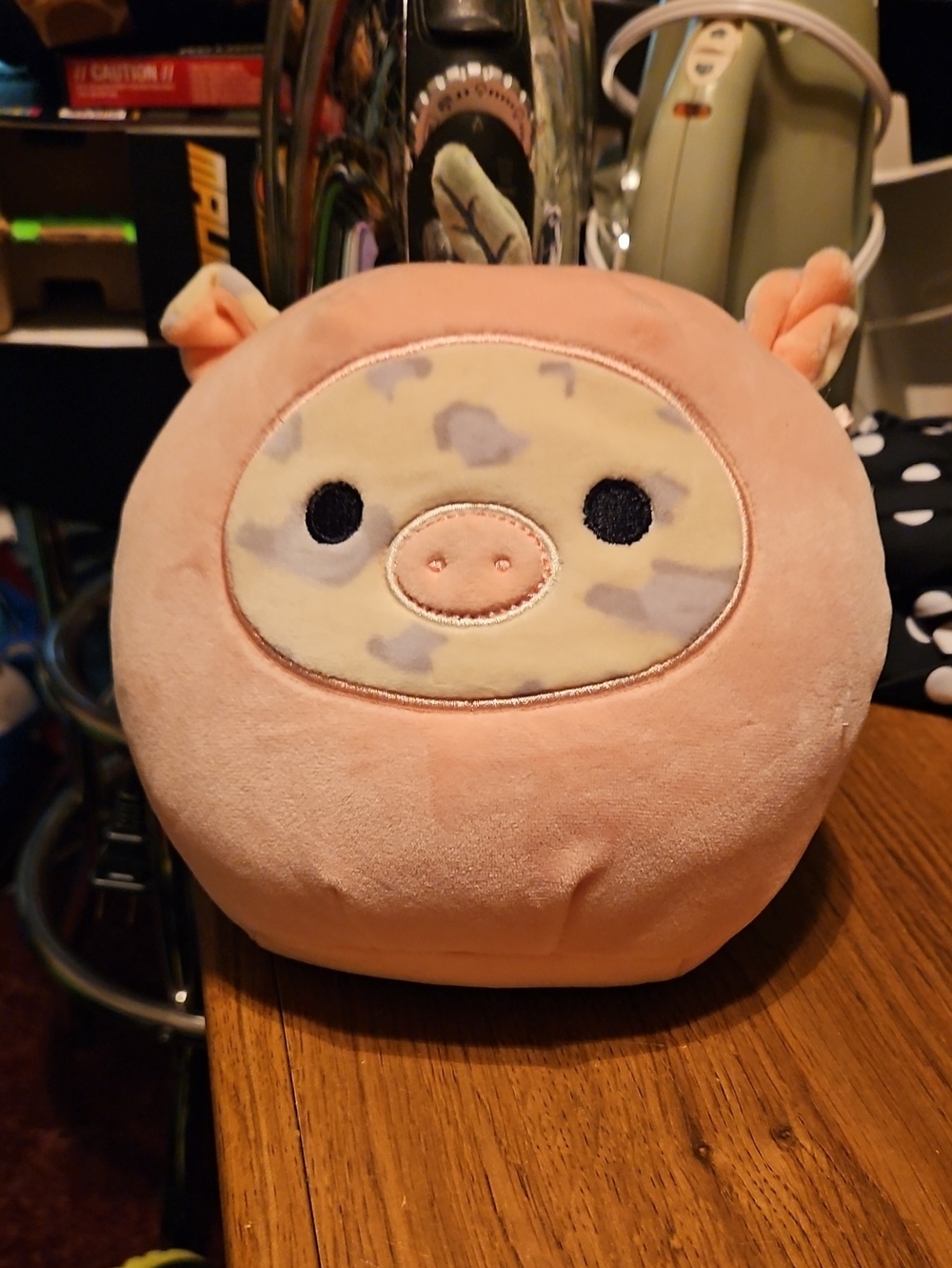 Squishmallows Pink Pig Plush with Cream Patch
